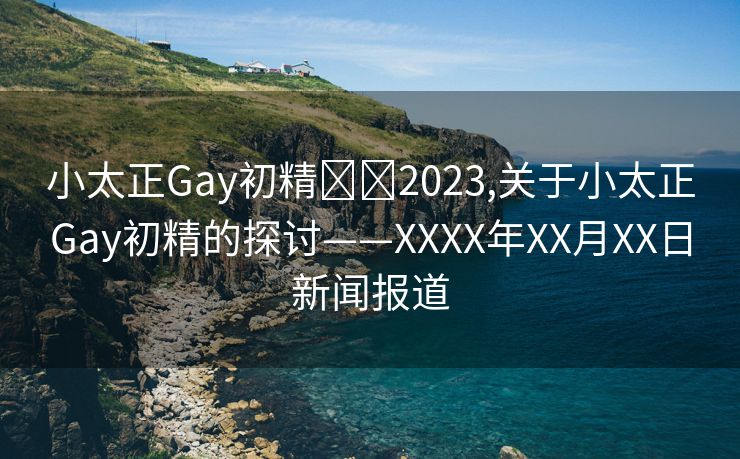 小太正Gay初精❌❌2023,关于小太正Gay初精的探讨——XXXX年XX月XX日新闻报道